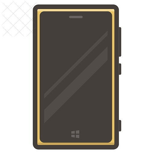 Lumia, nokia, mobile, smartphone icon.