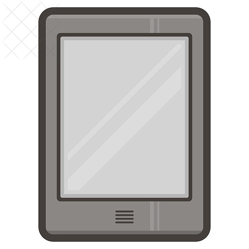 Kindle, touch, ebook, reader icon.