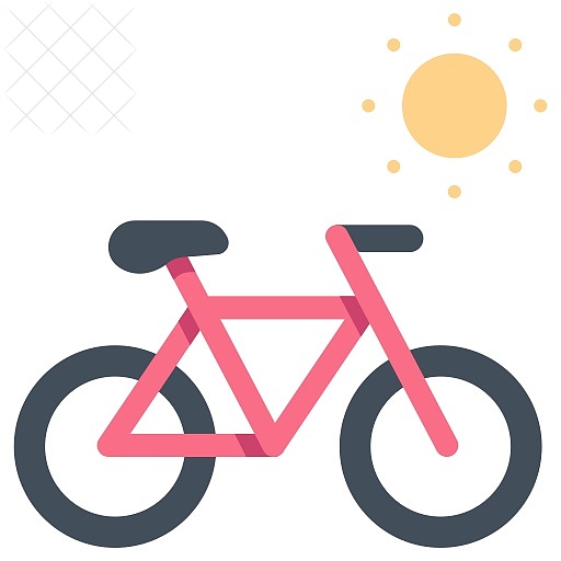 Activity, bicycle, bike, cycle, ride icon.