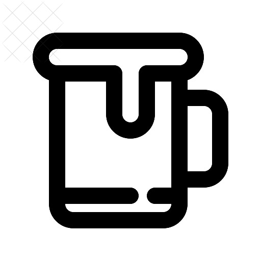 Beer, drinks icon.