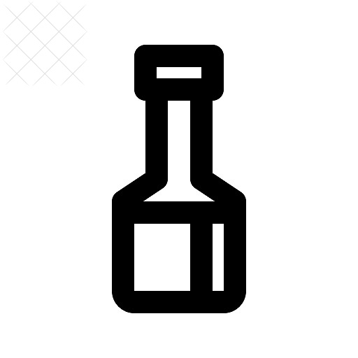 Bbq, bottle, grillbar, sauce icon.