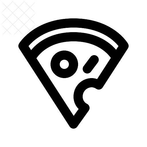 Pizza, usa icon.