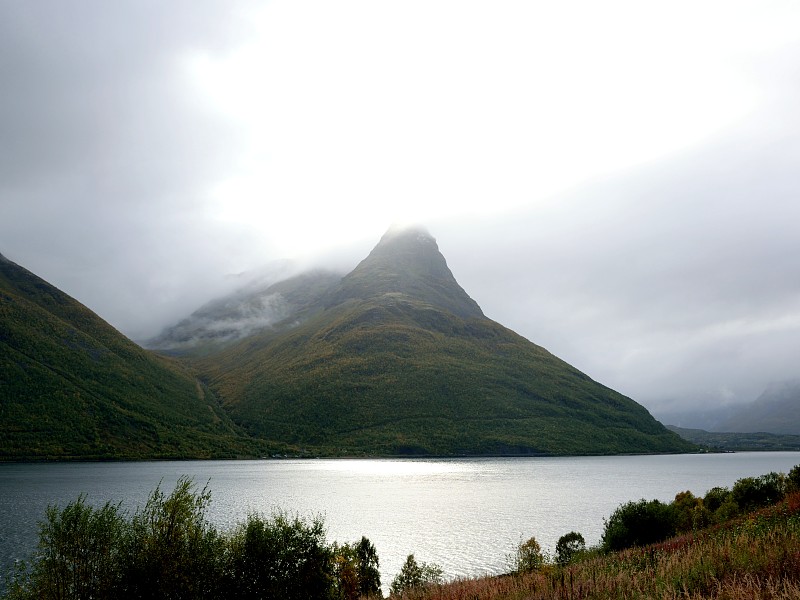 挪威北部風景攝影圖片