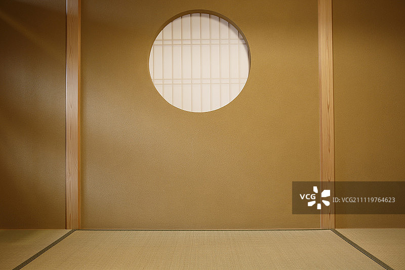 日本东京，日本传统旅馆内部图片素材