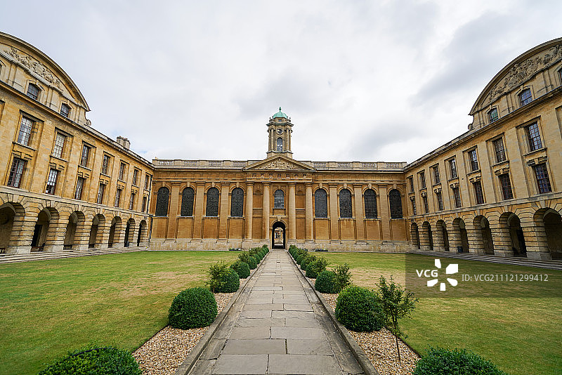 Queen's College, Oxford图片素材