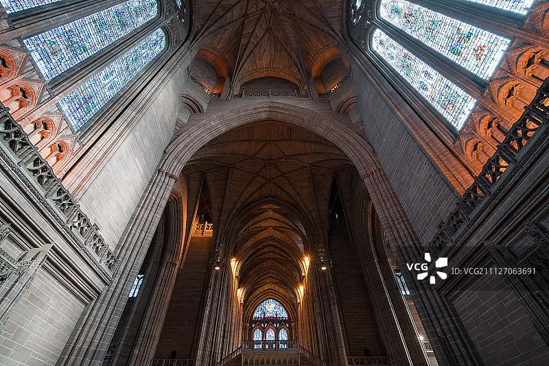 Liverpool Cathedral, UK图片素材