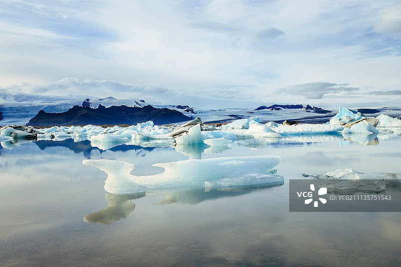 浮冰 冰河湖图片素材