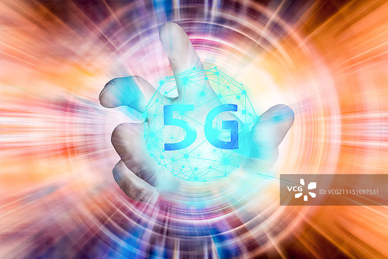 5G通讯技术概念图片素材