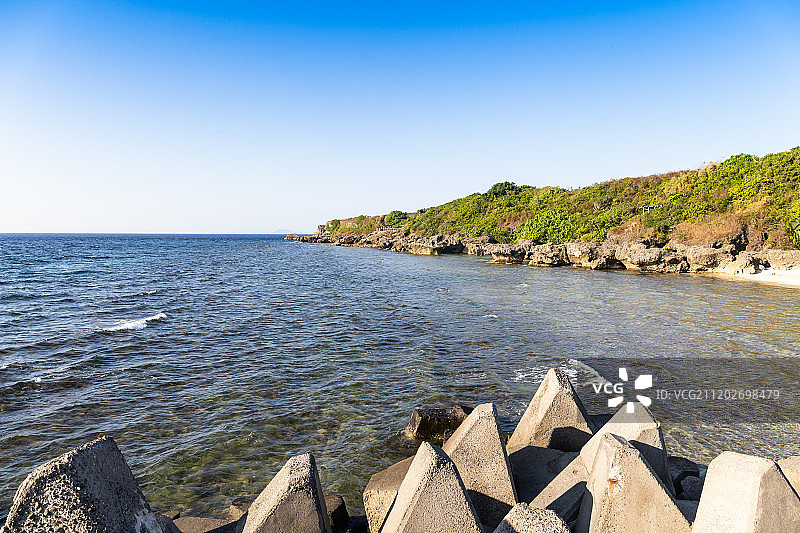 台湾小琉球岛海滩风光图片素材