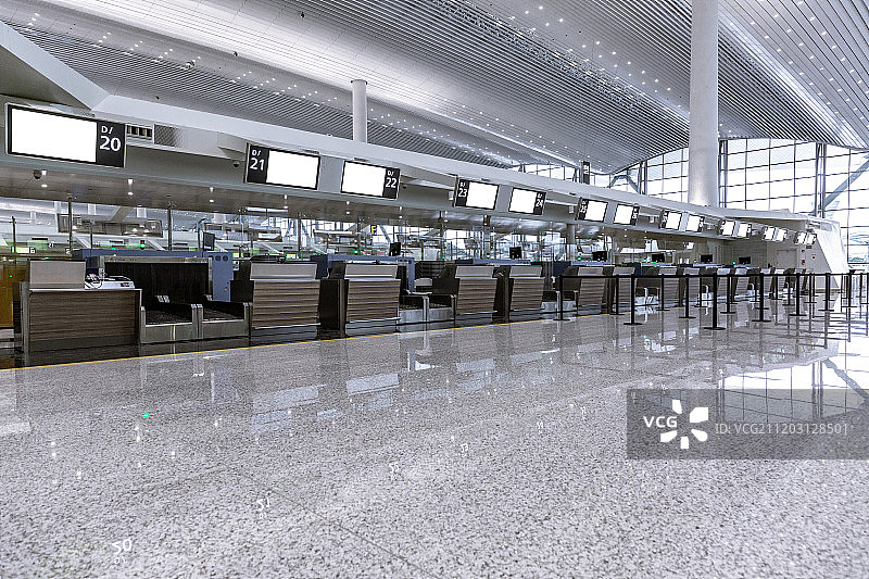 广州白云机场T2候机楼图片素材