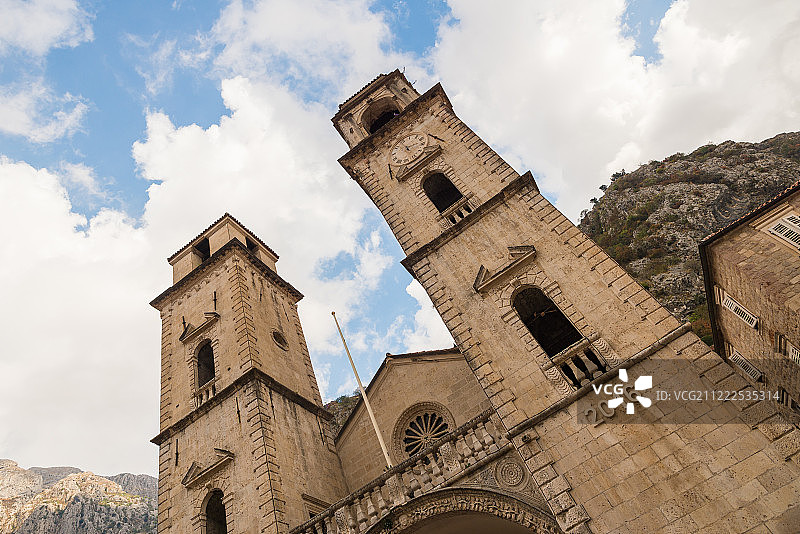黑山科托尔的圣特里丰大教堂图片素材