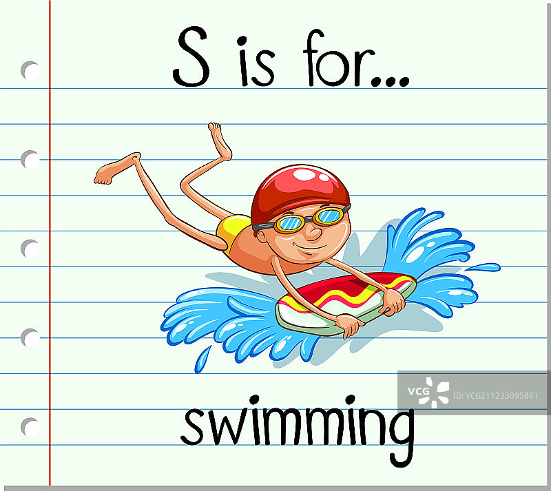游泳俱乐部海报英语图片