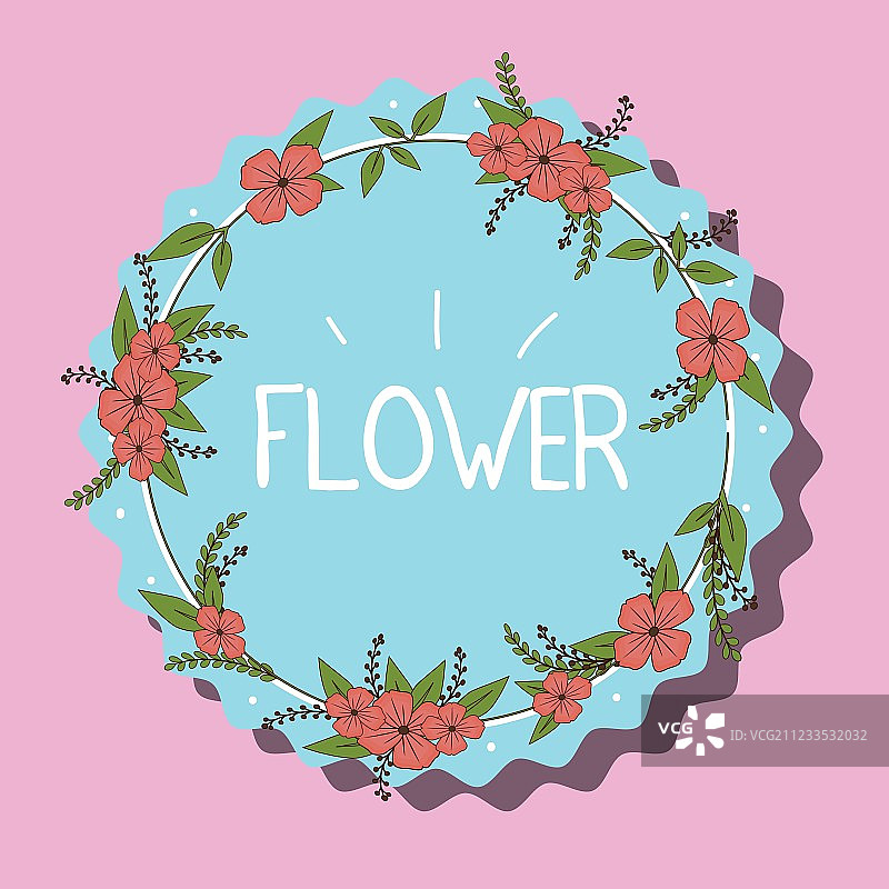 花卉图形设计图片素材
