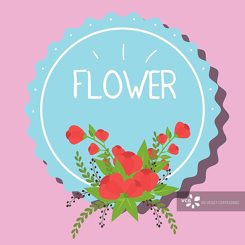 花卉图形设计图片素材