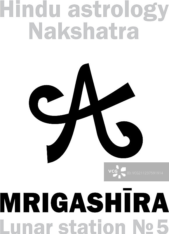 占星月球站mrigashira nakshatra图片素材