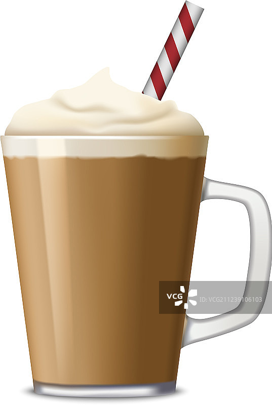 杯冰咖啡图标写实风格图片素材