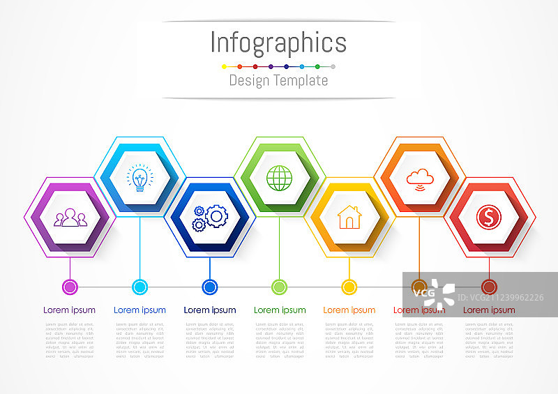 信息图表设计元素为您的业务图片素材