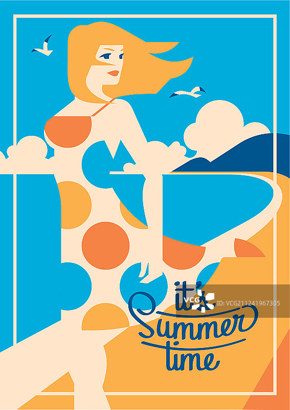 暑假和夏令营海报图片素材