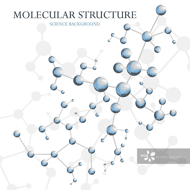 分子结构背景概念图片素材