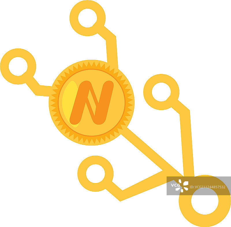 Namecoin货币黄金虚拟图片素材