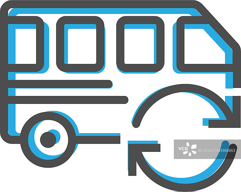 公交图标设计交通图标设计图片素材