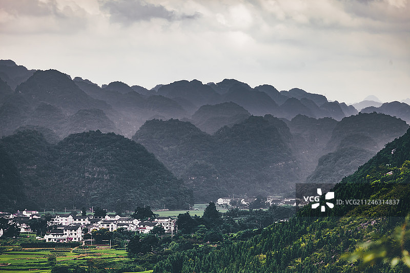 贵州万峰林风景图片素材