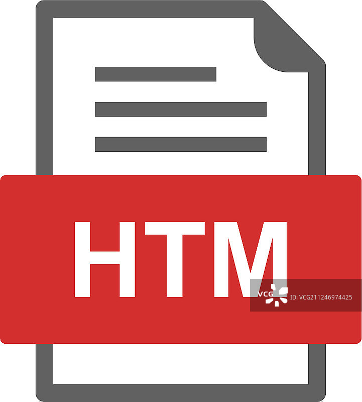 HTM文件文档图标图片素材