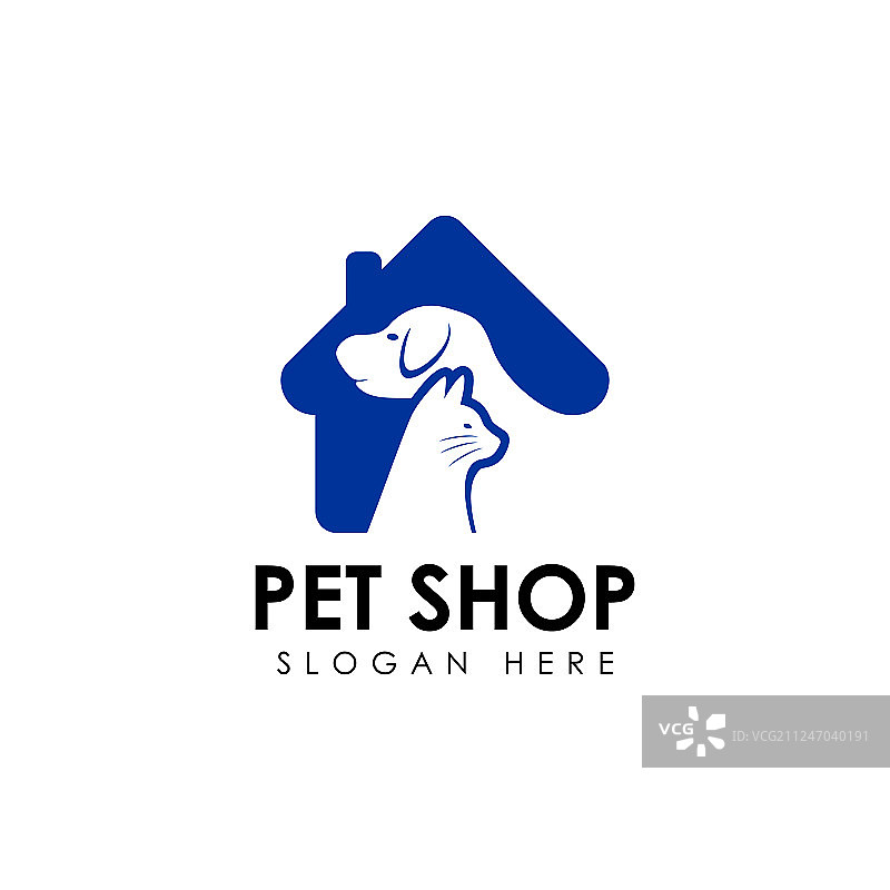 宠物店标志设计模板宠物家标志图片素材