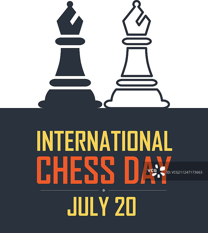 国际象棋日就暗背景下象棋图片素材