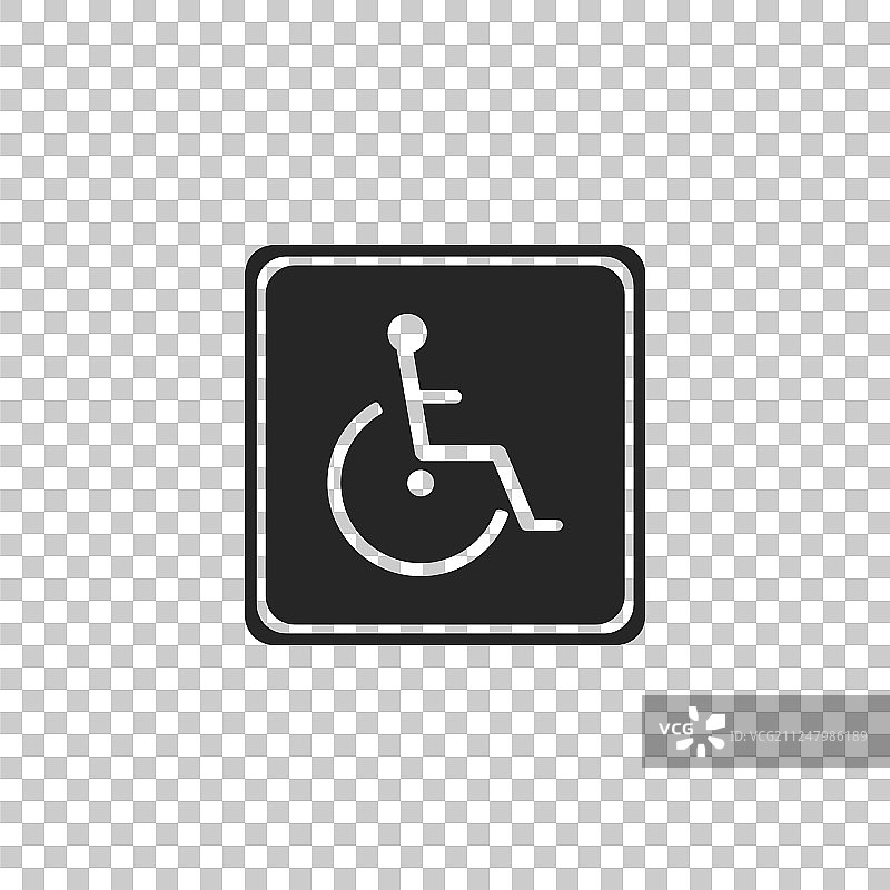 残疾人残疾人图标轮椅残疾人标志图片素材