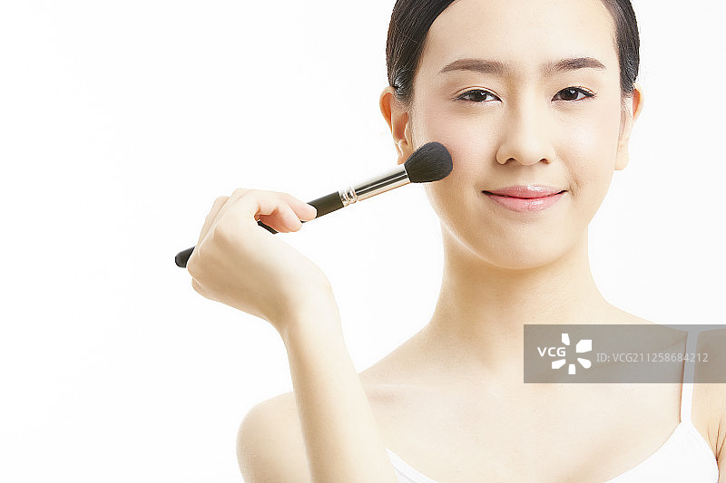 亚洲女性美容系列化妆图片素材
