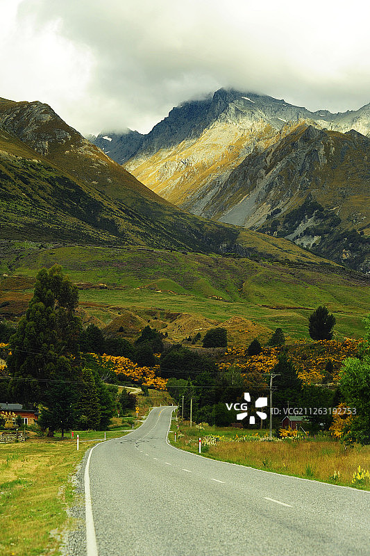新西兰格林诺奇风光图片素材