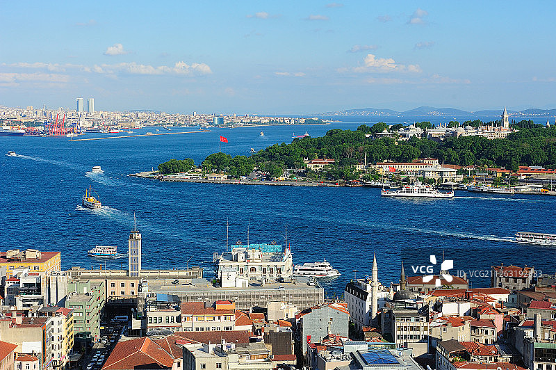 土耳其伊斯坦布尔城市风光图片素材