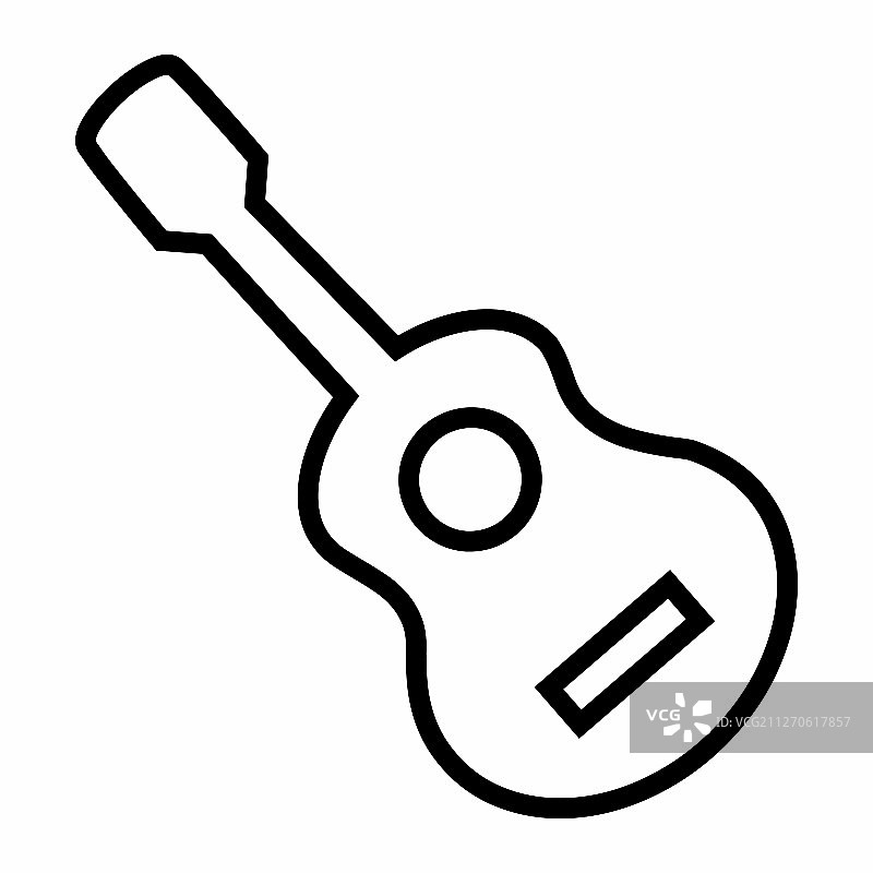 木吉他的图标图片素材