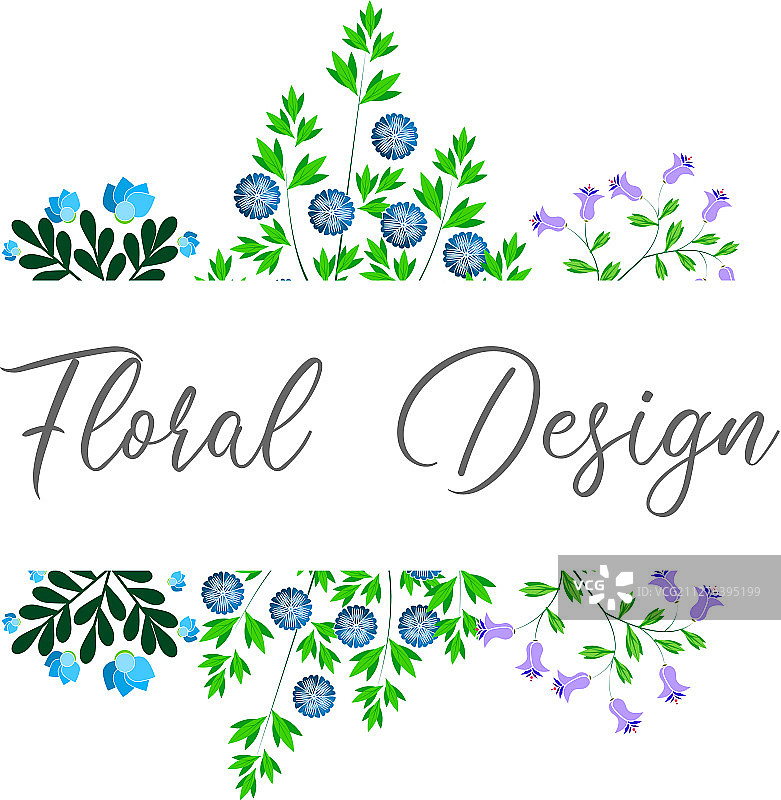 花卉图案为您的设计花卉模板图片素材