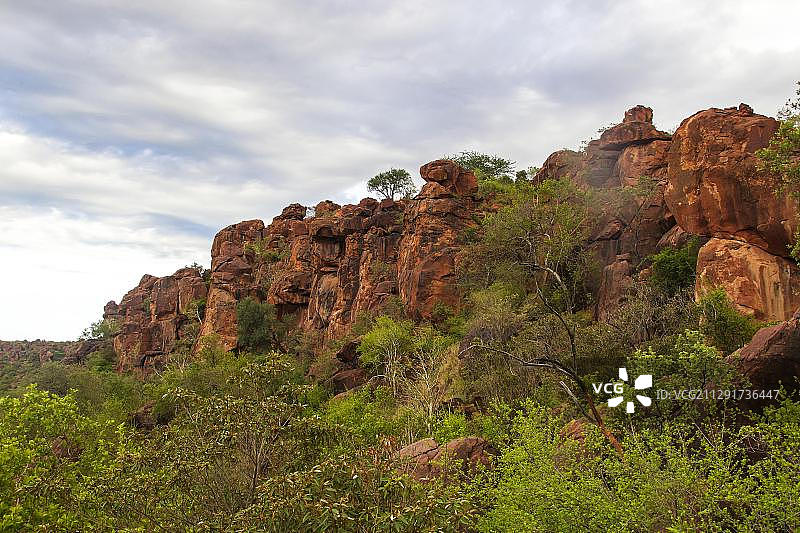 水堡高原，Otjozondjupa地区，纳米比亚，非洲图片素材