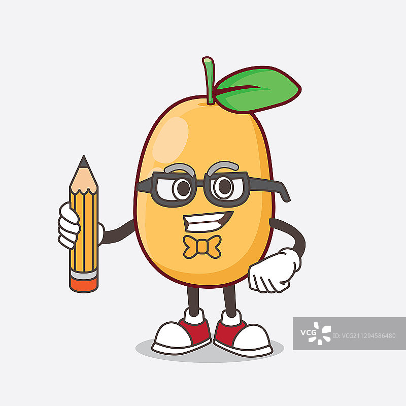 金橘水果卡通吉祥物人物抱着一个图片素材