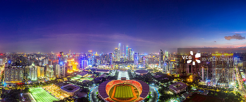 广州城市天际线城市风光图片素材