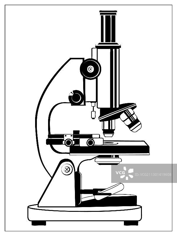 用大纲学显微镜学科学图片素材