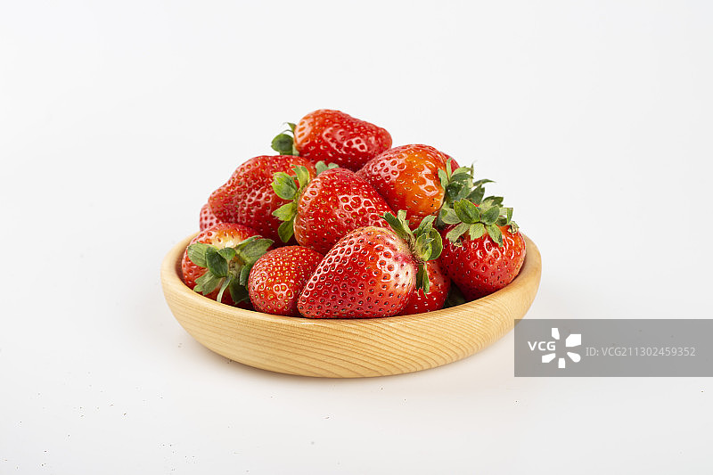 令人垂涎的新鲜水果-草莓图片素材