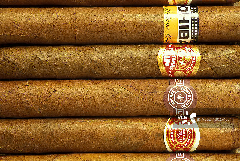 古巴雪茄，古巴，加勒比海，美国图片素材