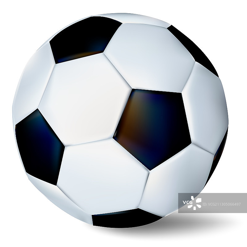 足球孤立在白色背景图片素材