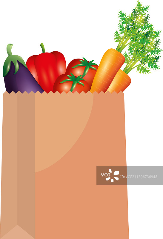 蔬菜内袋设计图片素材