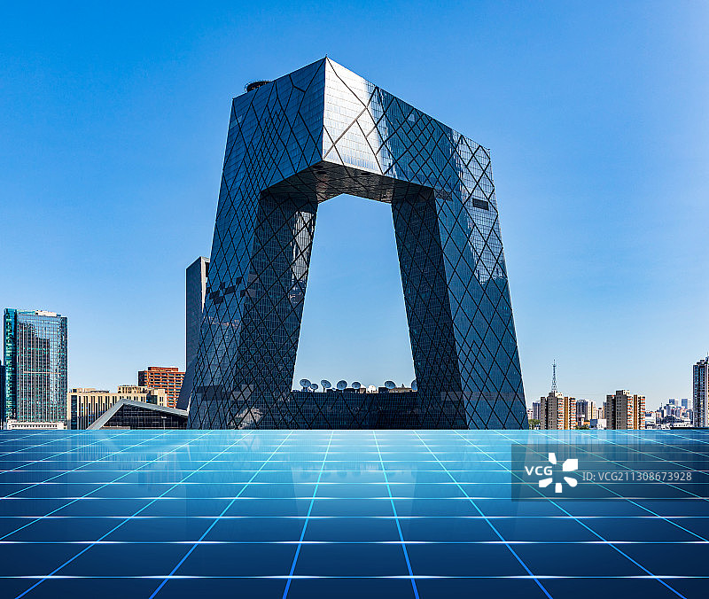 北京央视大楼城市建筑科技网络图片素材
