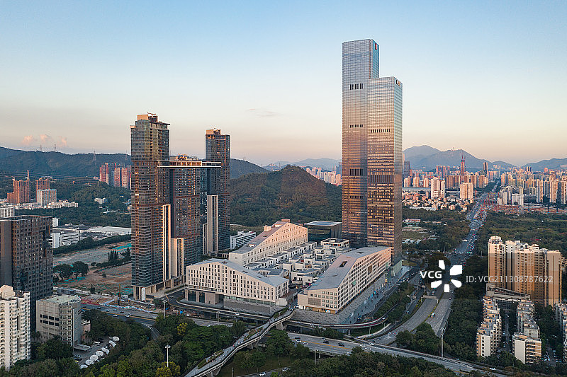 深圳深业上城商业圈景观图片素材