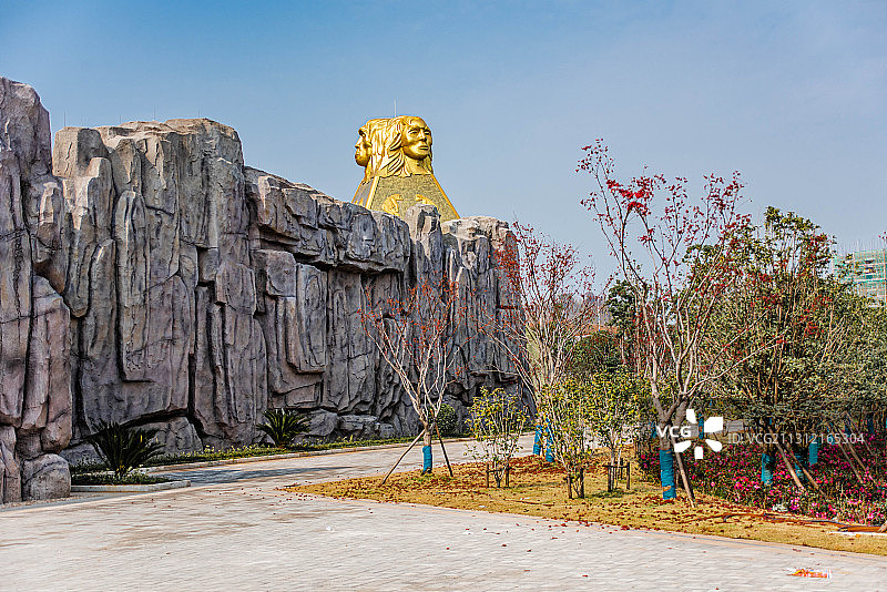 赣州中华汉字文化主题公园，江西首座以汉字为主题的公园图片素材