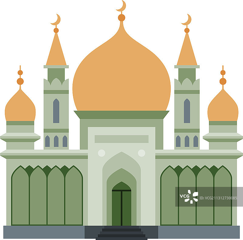 穆斯林清真寺建筑宗教寺庙古老图片素材