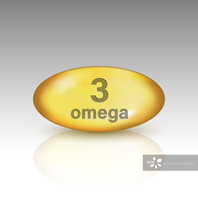 Omega - 3维生素滴丸图片素材