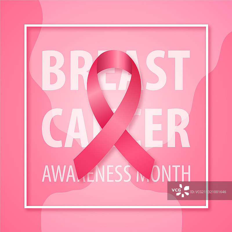 宣传乳腺癌月活动的横幅图片素材