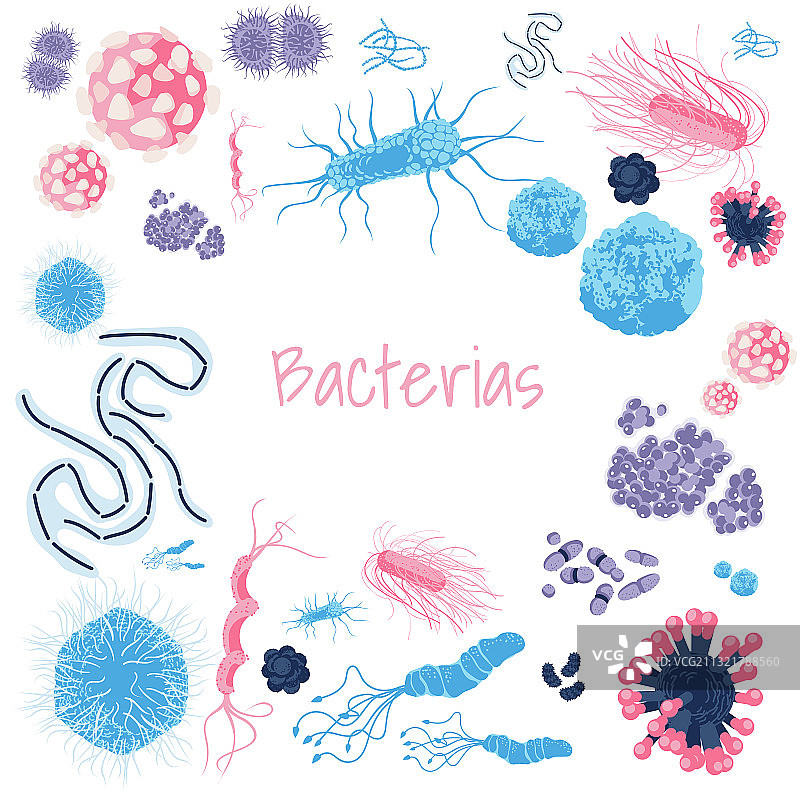 细菌微生物背景图片素材